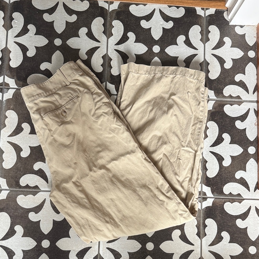 Madewell Harlow wide leg pant